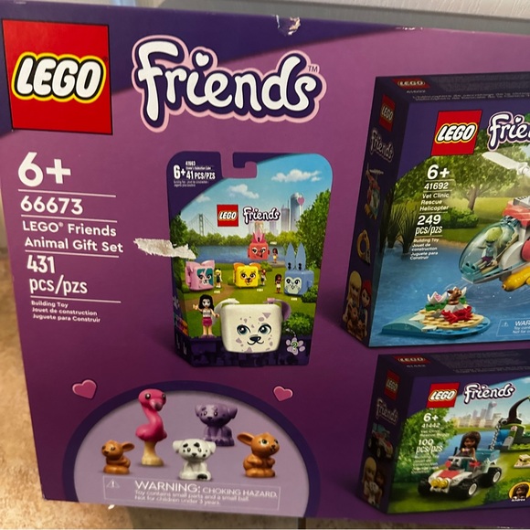 Lego Friends Animal Gift Set 4 in 1 Item 66673 New in Box - Picture 7 of 10